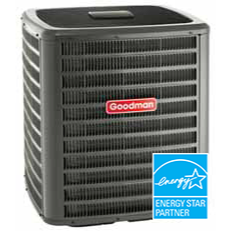 Goodman GSXC16 air conditioner. 
