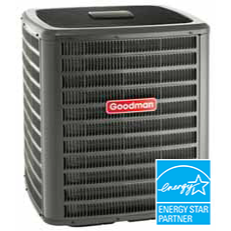 Goodman GSXC18 air conditioner. 