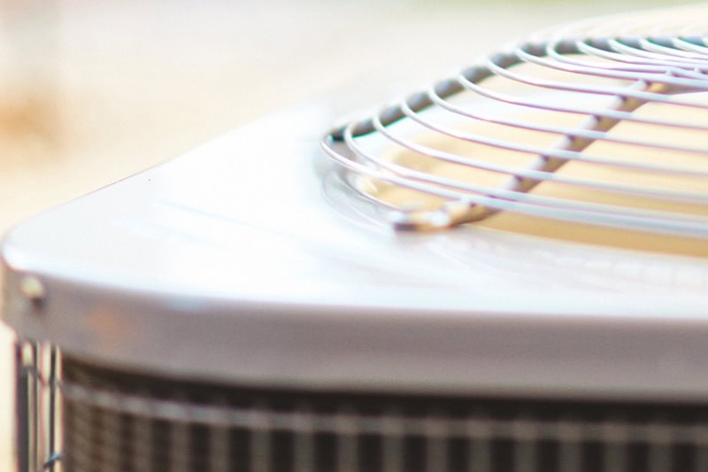 Is My Heat Pump Smoking or Just Letting Off a Little Steam? The top of a heat pump.